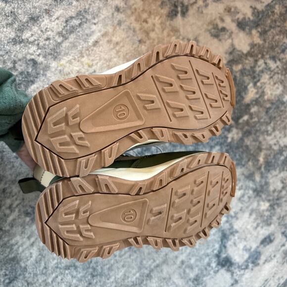 Cat & Jack Kids 10 Noah Winter High Cut Snow Boots Lace Up Tan Warm Boys Girls - Picture 4 of 8